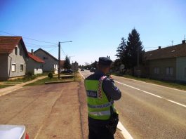 Jurio 123 km/h kroz naselje, dobio kaznu od 1.320 eura