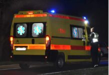 Vozila pijana, udarila u parkirani automobil i rasvjetni stup pa završila u bolnici