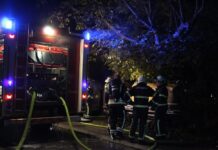 Požar u Viljevu: izgorjelo krovište pomoćne prostorije obiteljske kuće