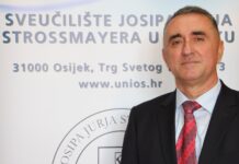 Za novoga rektora osječkog Sveučilišta izabran sadašnji prorektor Drago Šubarić