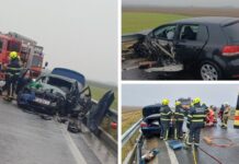 Teška nesreća na virovitičkoj obilaznici: Frontalni sudar dva auta, ima ozlijeđenih