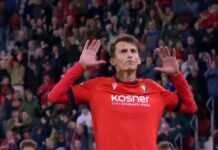 Budimir nominiran za najboljeg igrača La Lige u veljači
