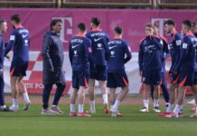 Hrvatska nogometna reprezentacija odradila prvi trening uoči utakmice s Francuskom