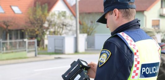 Opasna vožnja kod Valpova: vozio 203 km/h na cesti gdje je 90 ograničenje