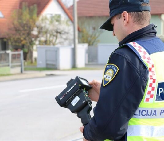 Opasna vožnja kod Valpova: vozio 203 km/h na cesti gdje je 90 ograničenje
