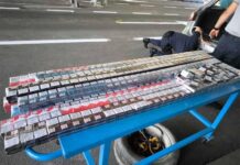 Preko graničnog prijelaza pokušao prevesti 1.710 kutija cigareta i 150 kutija grijanog duhana
