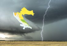 Danas promjenjivo i nestabilno, lokalno pljuskovi i grmljavina