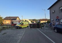 U Požegi ozlijeđena 78-godišnja vozačica, nije stala na znak „Stop“