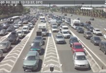 Požar na vozilu usporio promet na A1, kilometarske kolone diljem zemlje