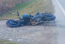 U prometnoj nesreći ozlijeđen motociklist