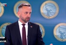 Piletić:Do kraja 2025. prosječna mirovina u Hrvatskoj prelazi 700 eura