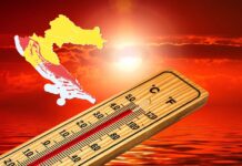 Vrijeme danas sunčano i vrlo vruće, toplinski val ne popušta