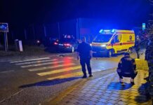 Teška nesreća u Slatini: Dvije pješakinje teško ozlijeđene nakon sudara dva automobila