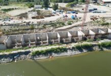 Napreduje izgradnja terminala za pretovar rasutih tereta u Luci Osijek