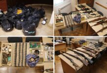 Nedaleko od Požege otkriven arsenal oružja i gotovo 360 kilograma ilegalnog duhana