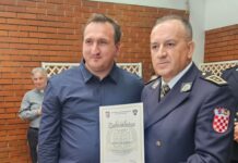 Marko Balukčić dobitnik zahvalnice Policijske uprave osječko-baranjske povodom Dana policije