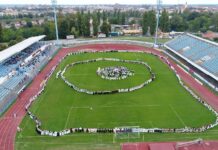Završetak Svečanog mimohoda 60. Vinkovačkih jeseni vraća se na stadion HNK Cibalia