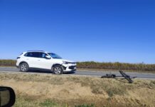Dvije prometne nesreće unutar jedne minute – sudar automobila i nalet na biciklistkinju