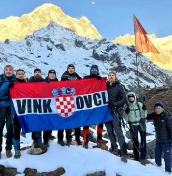 Sedmero Vinkovčana na himalajskom masivu Annapurna