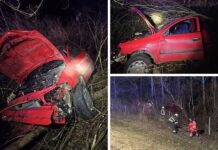 Automobil probio zaštitnu ogradu i sletio s A3, jedna osoba ozlijeđena