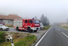 Nesreća na Podravskoj magistrali: Kamion završio u kanalu