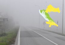 Za istok zemlje upaljeno žuto upozorenje zbog guste magle
