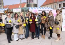 Osijek obilježio Dan narcisa: snažna poruka o važnosti ranog otkrivanja raka dojke
