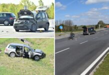 Sudar na obilaznici: Jedna osoba prevezena u KBC Osijek