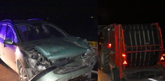 Pijani vozač udario u balirku