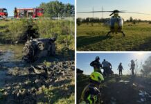 Slijetanje vozila na A3, vatrogasci rezali krov kako bi izvukli ozlijeđene