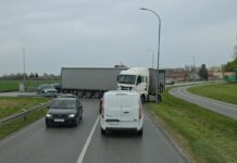 Osijek: Kamion blokirao Vinkovačku cestu, promet bio otežan