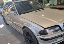 Policija u Osijeku zaustavila BMW s čak 22 tehnička nedostatka, vozilo odmah isključeno iz prometa