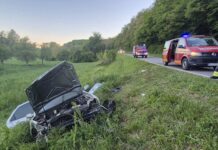 Vozač bez položenog vozačkog ispita sletio s ceste zbog neprilagođene brzine