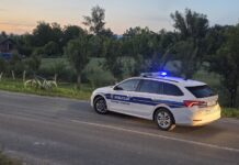 Vozio pijan, pao na cestu i završio u bolnici s teškim ozljedama