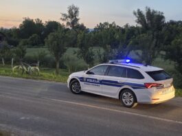 Vozio pijan, pao na cestu i završio u bolnici s teškim ozljedama