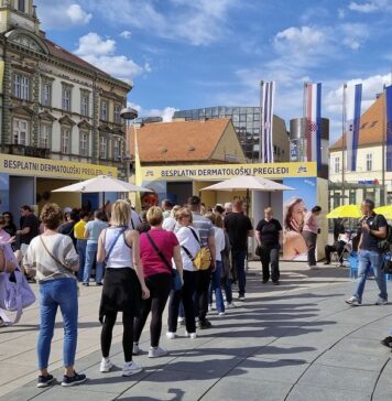 U Osijeku 273 osobe besplatno pregledale kožu, 30 upućeno na daljnje pretrage