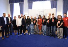 Županica primila pobjednike državnog natjecanja HCK-a iz OŠ Bilje i Crvenog križa Darda