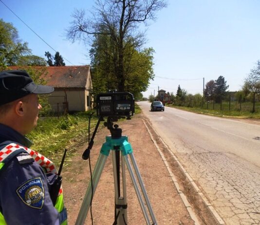 Policija na području Požeško-slavonske županije danas provodi pojačan nadzor brzine