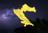 Meteoalarm za cijelu Hrvatsku: Stižu pljuskovi, grmljavina, tuča i jak vjetar