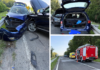 Pijani vozač prešao u suprotnu traku i izazvao sudar, četiri osobe ozlijeđene