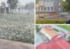 Olujno nevrijeme pogodilo Slavoniju: u Jakšiću škola ostala bez krova, mjestimice padala tuča