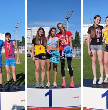 Pet odličja za mlade atletičare na Prvenstvu Hrvatske u Zagrebu