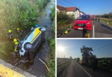 Auto sletio u potok, ozlijeđeni majka trudnica i dijete, vatrogasce je posebno dirnula rečenica trogodišnjaka