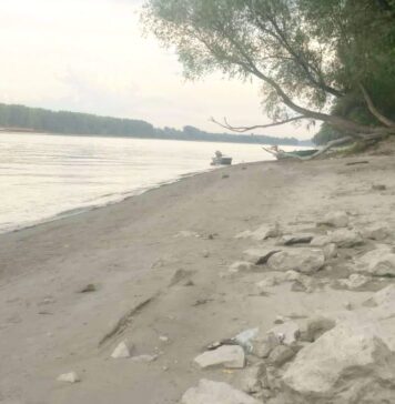 Rekordno nizak Dunav kod Batine: Vodostaj pao na –94 centimetra