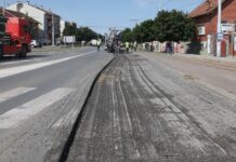Oštećena cesta kroz Višnjevac ide u potpunu rekonstrukciju