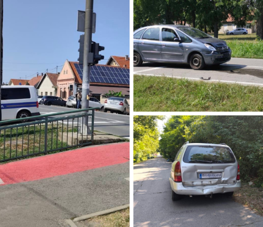 U razmaku od nekoliko minuta dvije prometne nesreće u Baranji