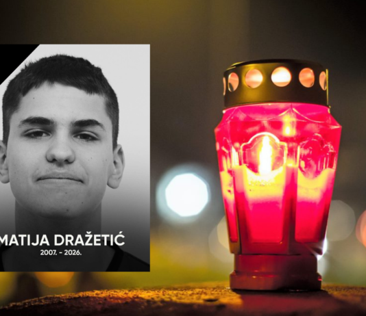 Škola i nogometni klub oprostili se od 18-godišnjeg Matije koji je tragično poginuo kod Pleternice
