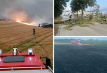 Vatrogasci DVD-a Valpovo jučer u kratkom razmaku odradili dvije intervencije