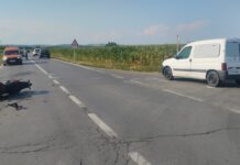 Teška prometna nesreća: Motociklist nakon sudara prevezen u KBC Osijek