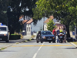 Sudar automobila i motocikla u Slavonskom Brodu, jedna osoba ozlijeđena